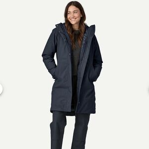 Patagonia Women's Tres 3-in-1 Smolder Blue Parka Jacket